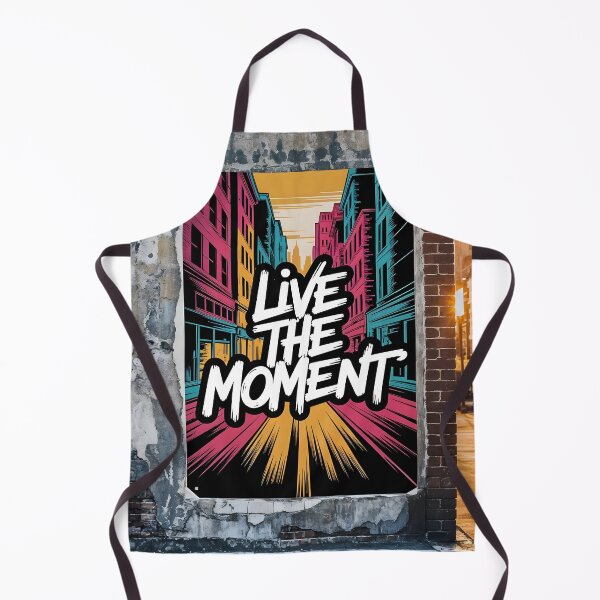 Item preview, Live the Moment Urban Graffit designed and sold by CraftaMint.