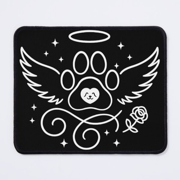 Item preview, Angel Paw Memorial – Wings & Halo designed and sold by Corvoria.