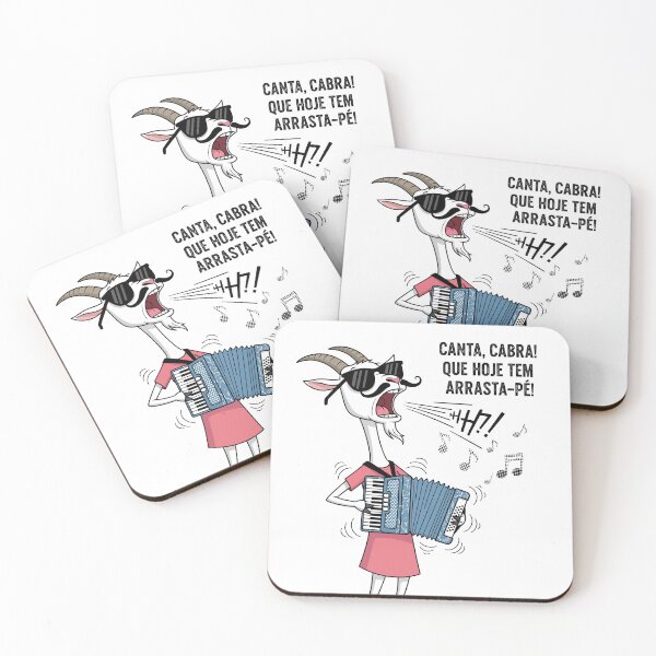 Item preview, Singing Goat – The Forró Diva | Fun Country Music Print designed and sold by kzadoxico.