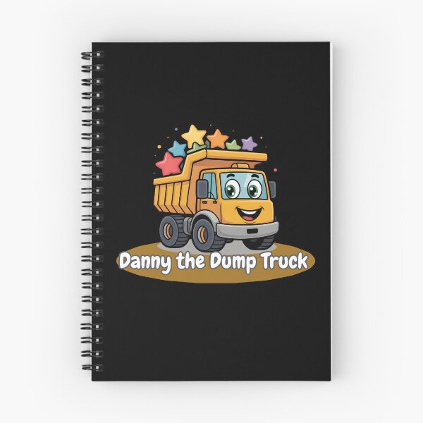 Item preview, Danny the Dump Truck – Cute Cartoon Construction for Kids designed and sold by ArtistanForge.