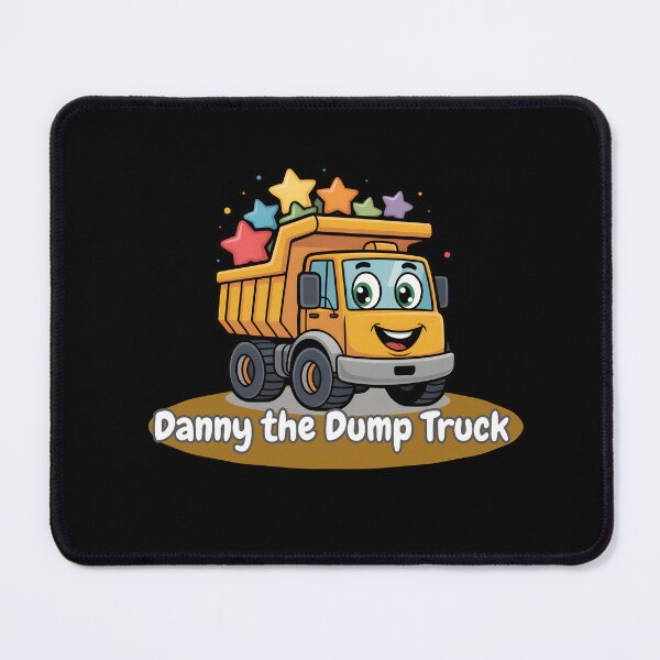 Item preview, Danny the Dump Truck – Cute Cartoon Construction for Kids designed and sold by ArtistanForge.