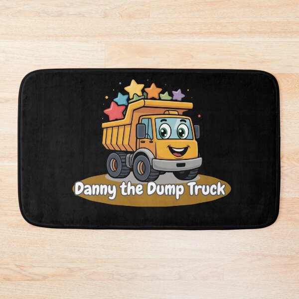 Item preview, Danny the Dump Truck – Cute Cartoon Construction for Kids designed and sold by ArtistanForge.