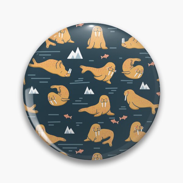 Item preview, Cute Walrus Pattern designed and sold by Wlaurence.