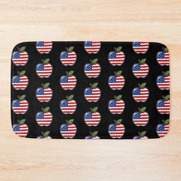 Item preview, Patriotic Apple: USA Flag Design designed and sold by Claustronautas.