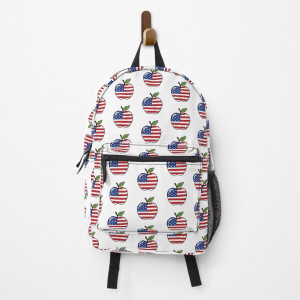 Item preview, Patriotic Apple: USA Flag Design designed and sold by Claustronautas.