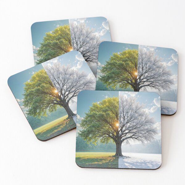 Item preview, Oak Tree In Dual Seasons designed and sold by Maria Dryfhout.