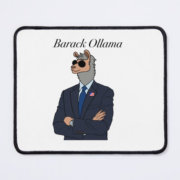 Item preview, Barrack Ollama designed and sold by DeadHamsterClub.