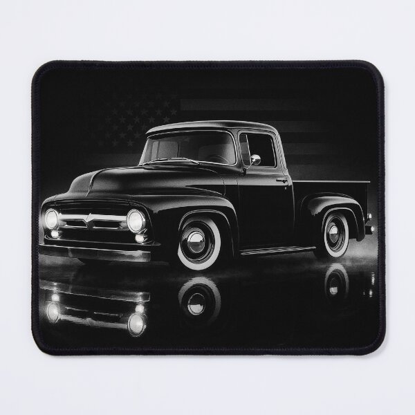 Item preview, 1956 Ford F-100 Pickup Truck Art – Classic Vintage Hot Rod Illustration designed and sold by Stinky Lincy's Apparel Company.