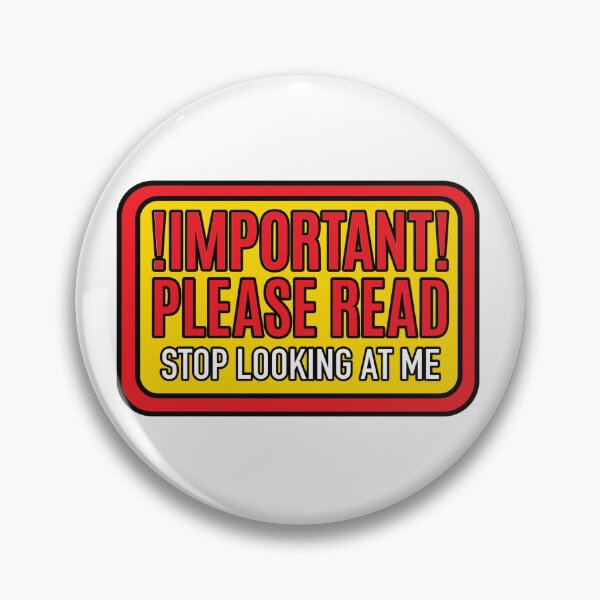 Item preview, STOP LOOKING AT ME! designed and sold by OffBrandSaltine.