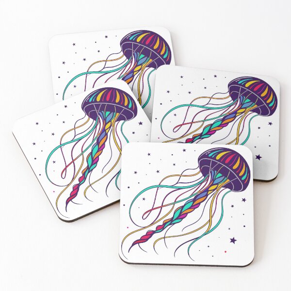 Item preview, Cosmic Rainbow Jellyfish designed and sold by Fadi Alyaldani.