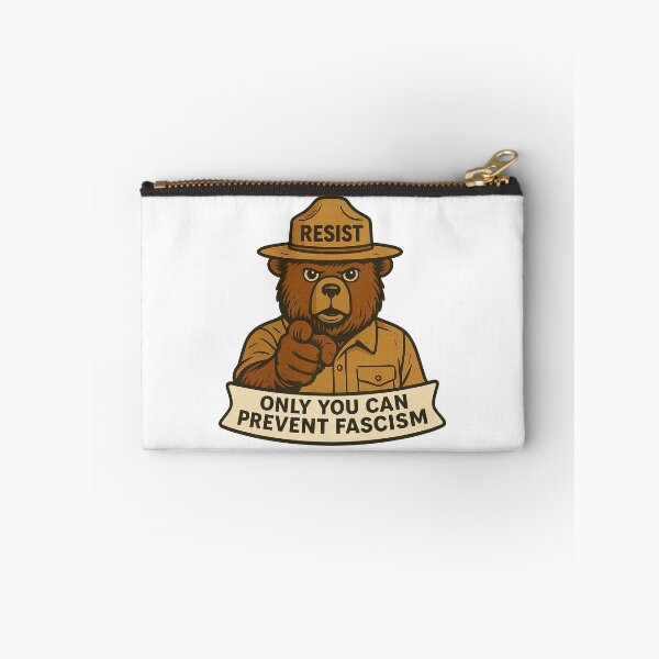 Item preview, Smokey The Bear Only You Can Prevent Fascism  designed and sold by Metro Bionic.