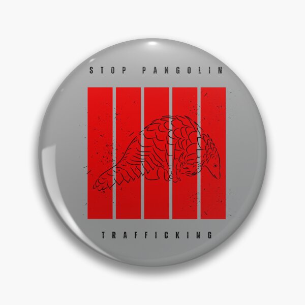 Item preview, Stop Pangolin Trafficking designed and sold by kiradreamshop.