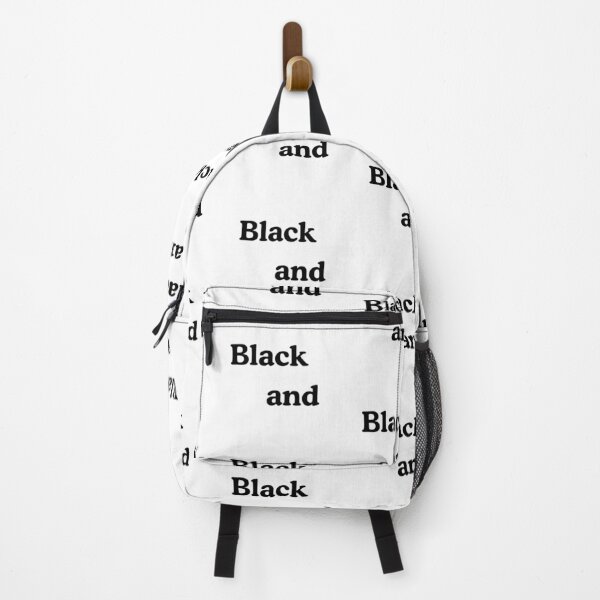 Item preview, Black and… (Where’s White) – Witty Minimalist Pun Design designed and sold by Ink on Thread.