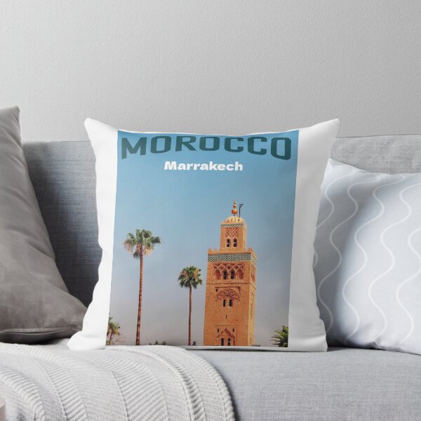 Aperçu de l'œuvre Marrakech Morocco Travel Poster | Koutoubia Mosque Print créée et vendue par dijjaboutique.