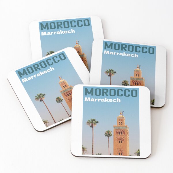 Item preview, Copy of Marrakech Morocco Travel Poster | Koutoubia Mosque Print designed and sold by dijjaboutique.