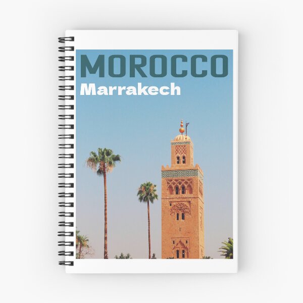 Item preview, Copy of Marrakech Morocco Travel Poster | Koutoubia Mosque Print designed and sold by dijjaboutique.