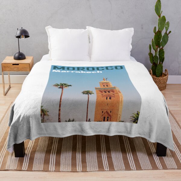 Item preview, Copy of Marrakech Morocco Travel Poster | Koutoubia Mosque Print designed and sold by dijjaboutique.