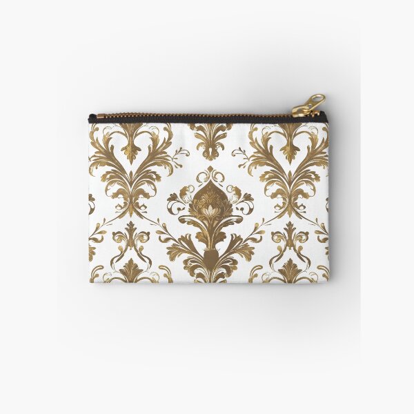 Item preview, Elegant Gold Baroque Damask Pattern designed and sold by The Rabbit Cave.