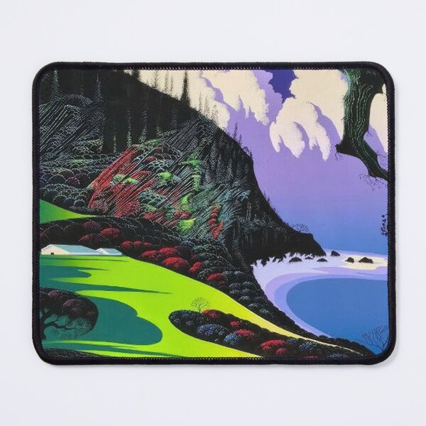 Item preview, Eyvind Earle designed and sold by KaijuNoKaiju.
