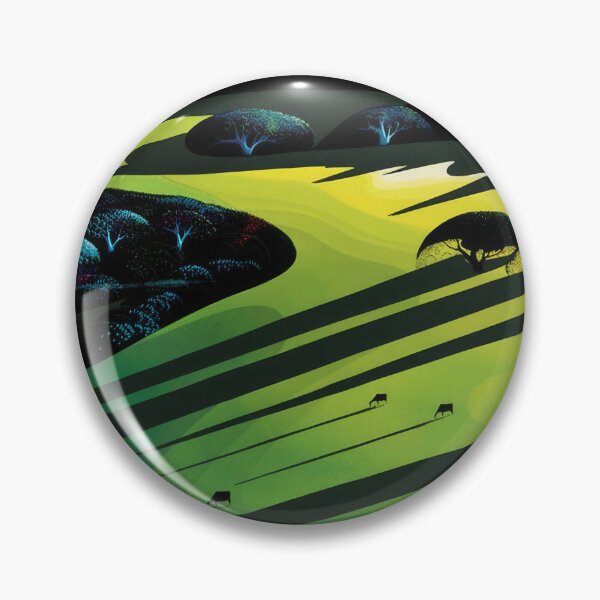 Item preview, Eyvind Earle designed and sold by KaijuNoKaiju.