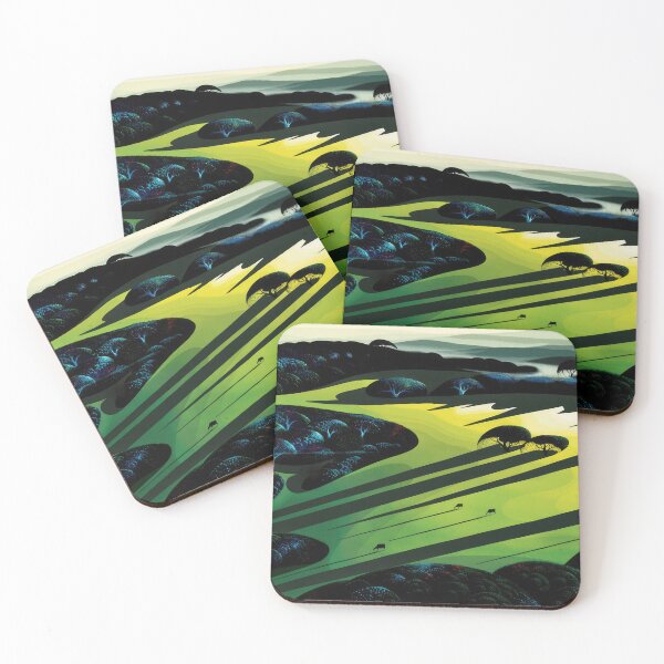 Item preview, Eyvind Earle designed and sold by KaijuNoKaiju.