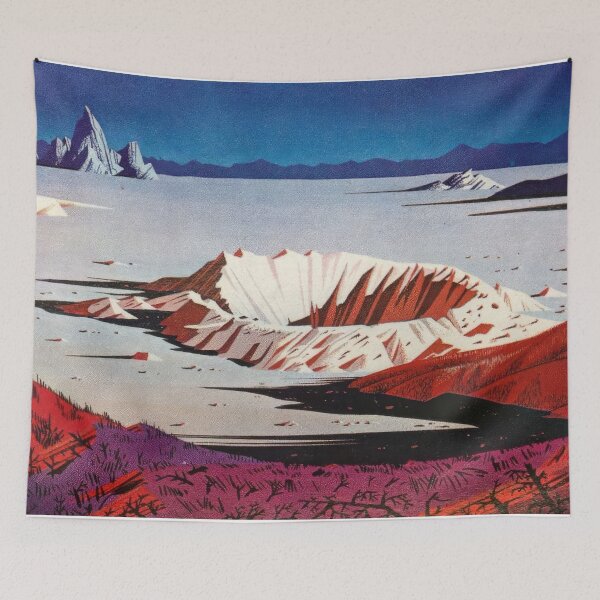 Item preview, Eyvind Earle designed and sold by KaijuNoKaiju.