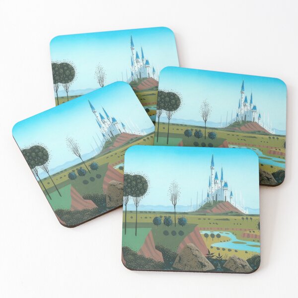 Item preview, Eyvind Earle designed and sold by KaijuNoKaiju.