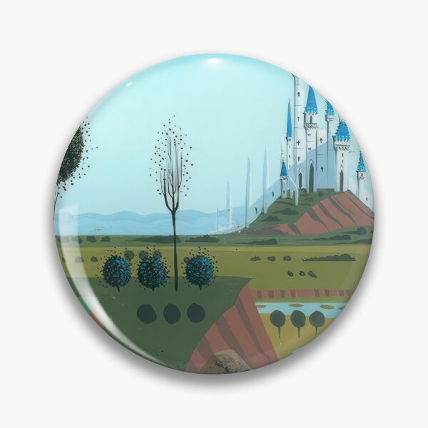 Item preview, Eyvind Earle designed and sold by KaijuNoKaiju.