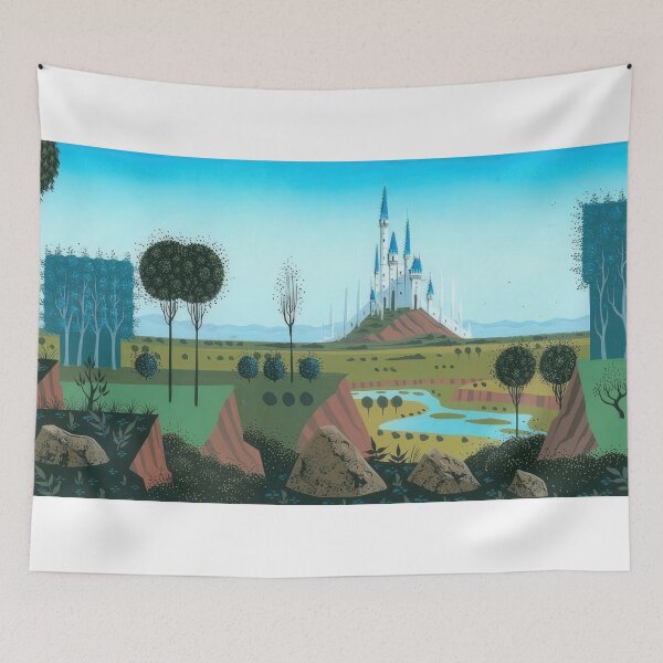 Item preview, Eyvind Earle designed and sold by KaijuNoKaiju.