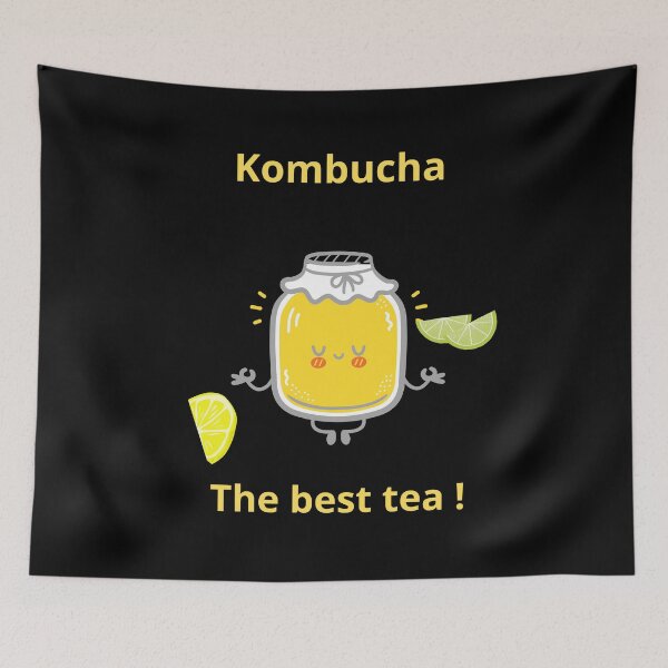 Item preview, Kombucha The best tea funny tea design designed and sold by MegiSmile.