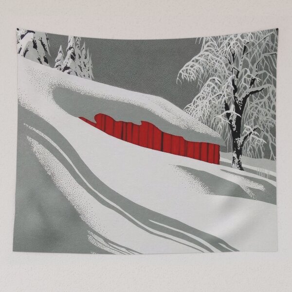 Item preview, Eyvind Earle designed and sold by KaijuNoKaiju.