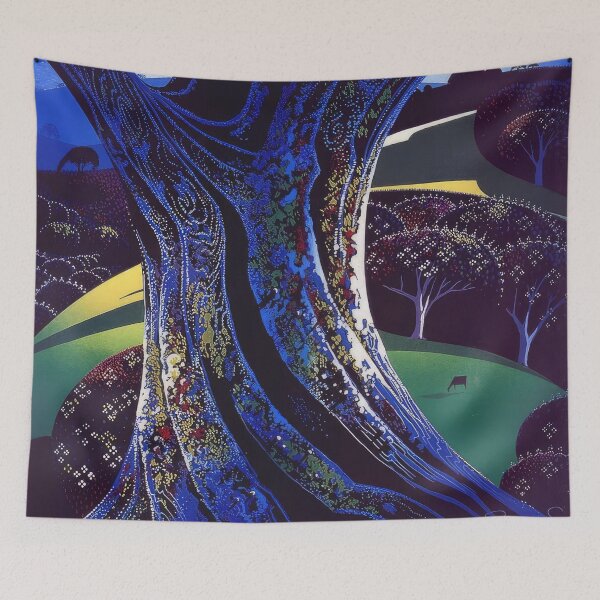 Item preview, Eyvind Earle designed and sold by KaijuNoKaiju.