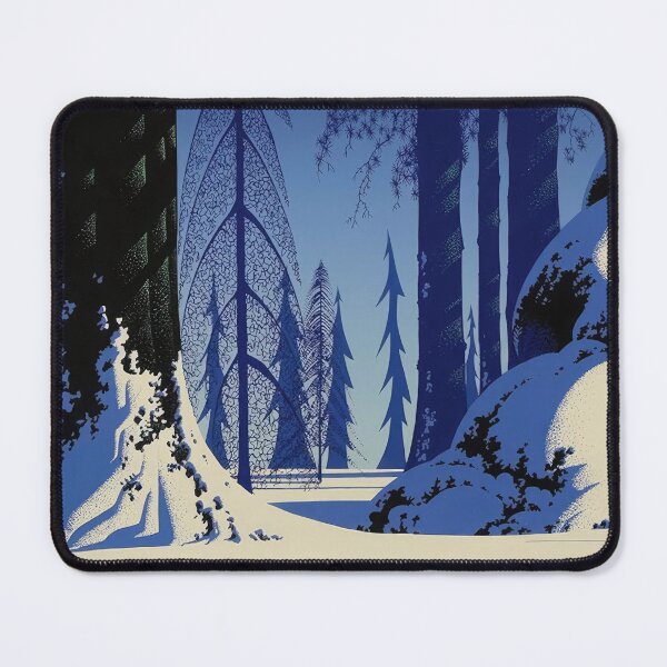 Item preview, Eyvind Earle designed and sold by KaijuNoKaiju.