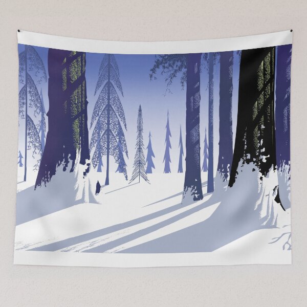 Item preview, Eyvind Earle designed and sold by KaijuNoKaiju.