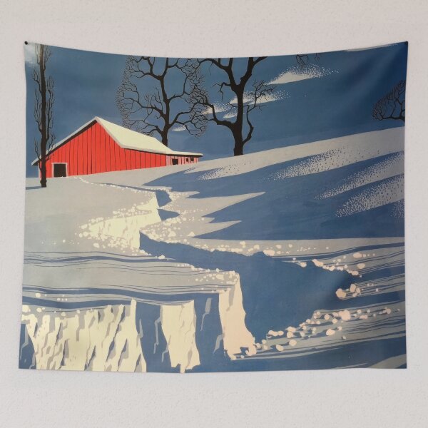 Item preview, Eyvind Earle designed and sold by KaijuNoKaiju.