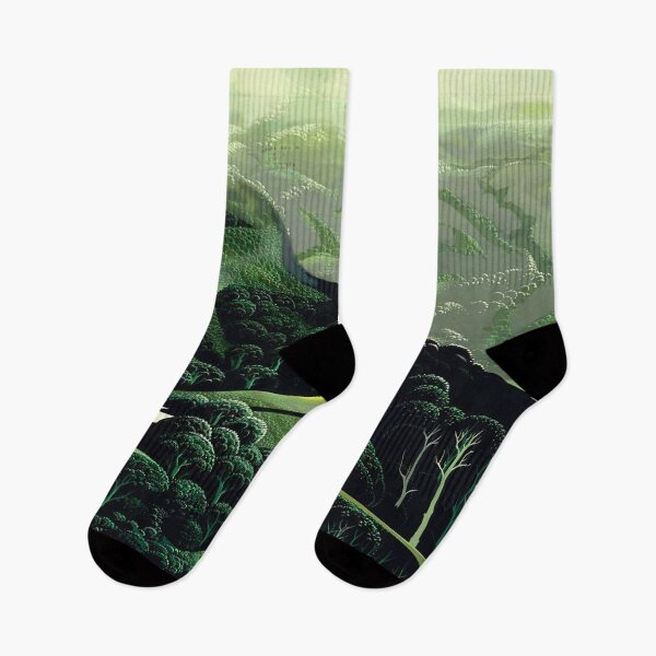 Item preview, Eyvind Earle designed and sold by KaijuNoKaiju.