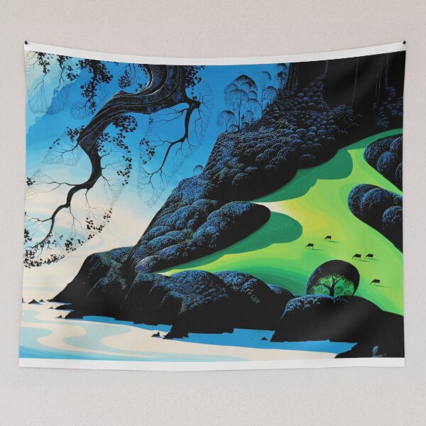 Item preview, Eyvind Earle designed and sold by KaijuNoKaiju.