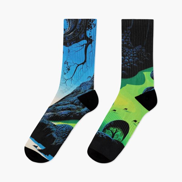 Item preview, Eyvind Earle designed and sold by KaijuNoKaiju.