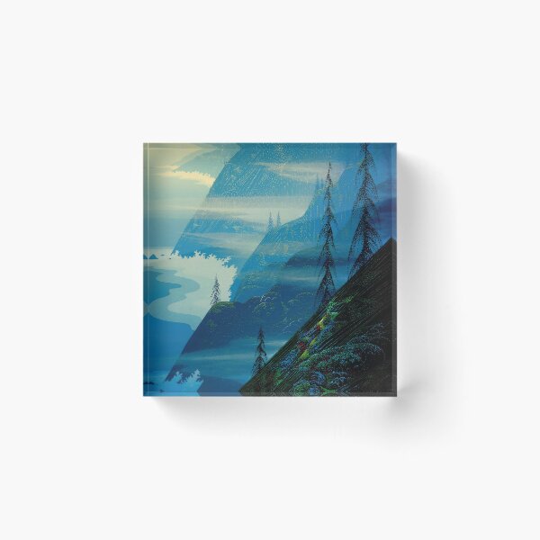 Item preview, Eyvind Earle designed and sold by KaijuNoKaiju.