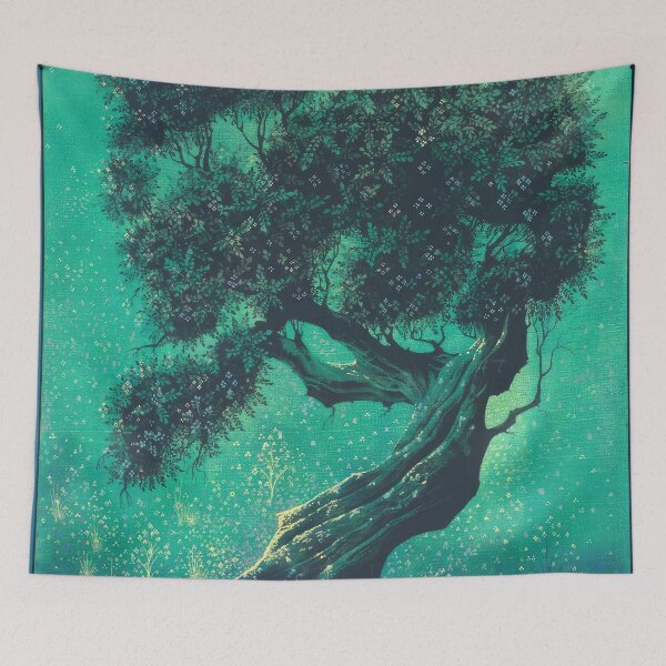 Item preview, Eyvind Earle designed and sold by KaijuNoKaiju.