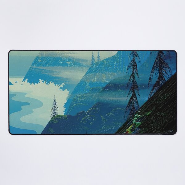 Item preview, Eyvind Earle designed and sold by KaijuNoKaiju.