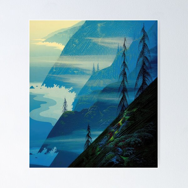 Item preview, Eyvind Earle designed and sold by KaijuNoKaiju.