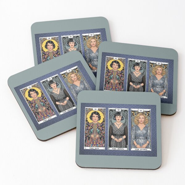 Item preview, Charlie’s Angels Tarot Card – Pop Culture Fan Art Prints designed and sold by LiunaticFringe.