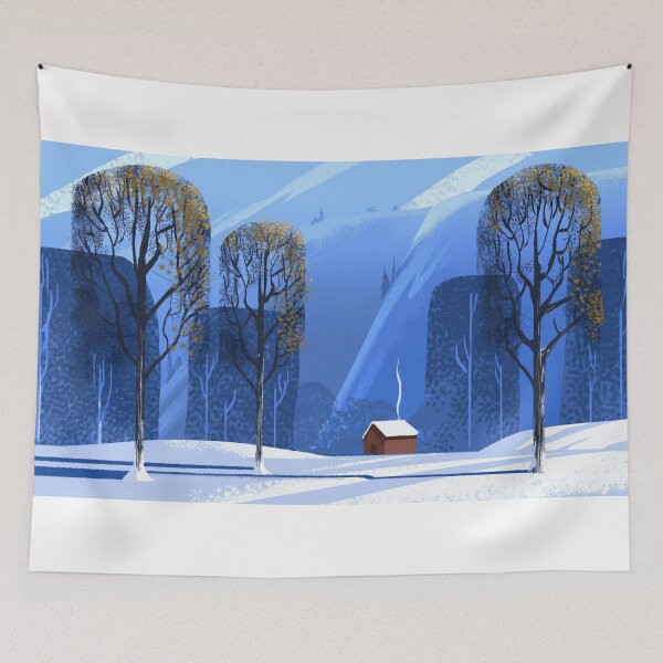 Item preview, Eyvind Earle designed and sold by KaijuNoKaiju.