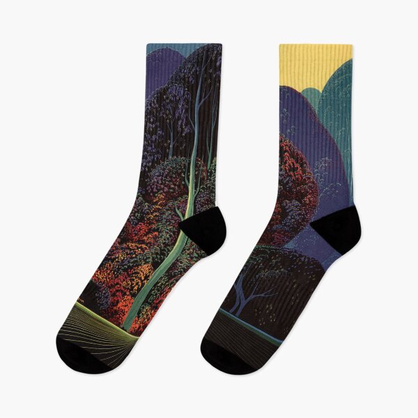 Item preview, Eyvind Earle designed and sold by KaijuNoKaiju.