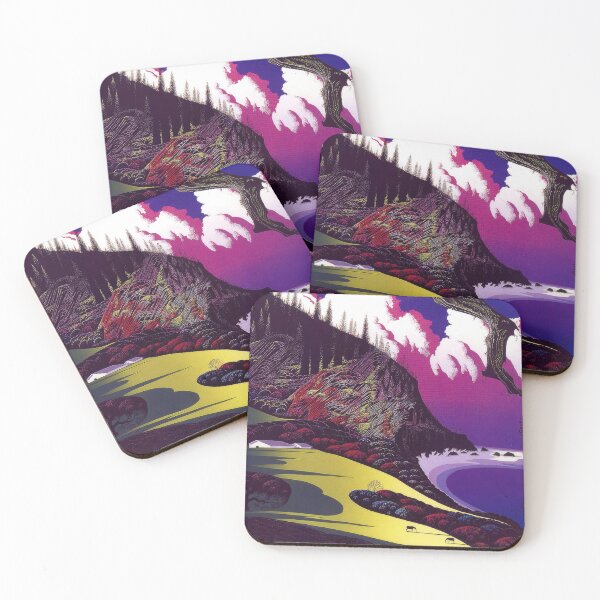 Item preview, Eyvind Earle designed and sold by KaijuNoKaiju.
