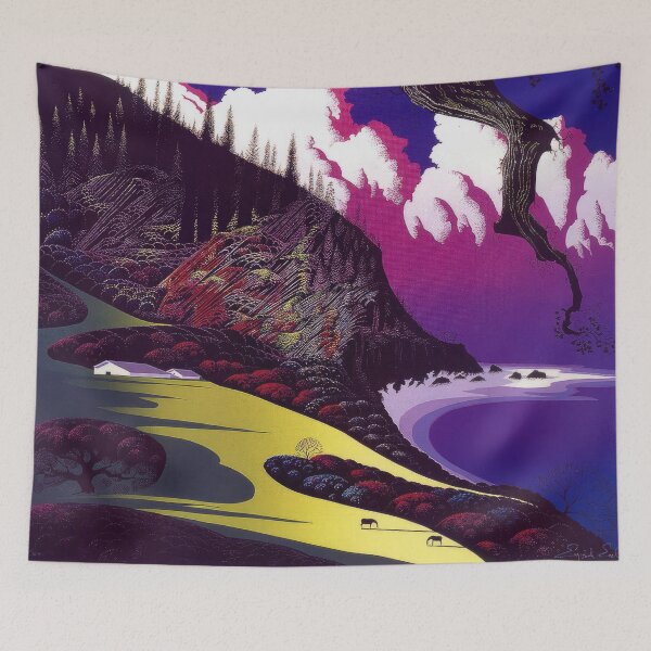 Item preview, Eyvind Earle designed and sold by KaijuNoKaiju.