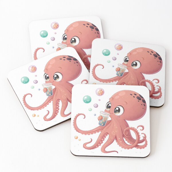 Item preview, Sweet Bubble Drink Octopus designed and sold by Fadi Alyaldani.