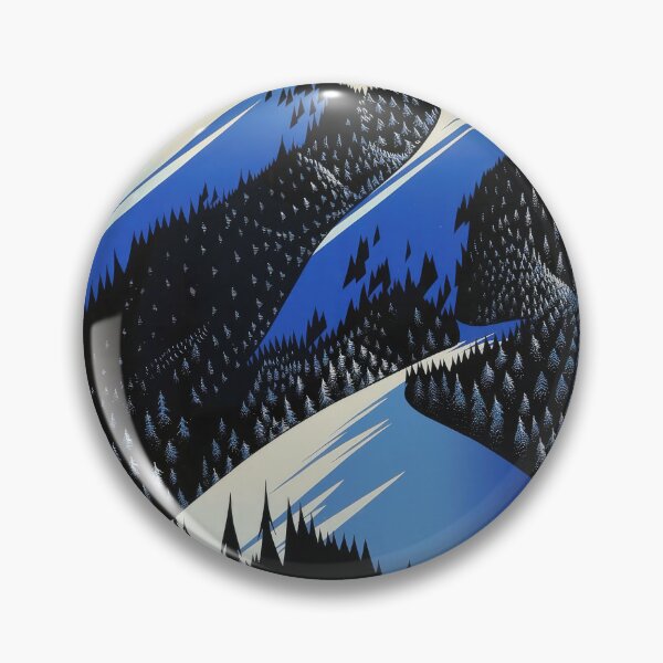Item preview, Eyvind Earle designed and sold by KaijuNoKaiju.