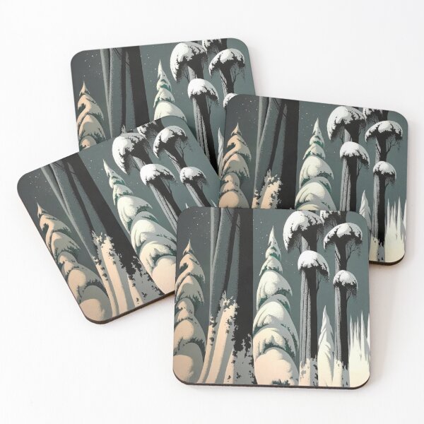 Item preview, Eyvind Earle designed and sold by KaijuNoKaiju.